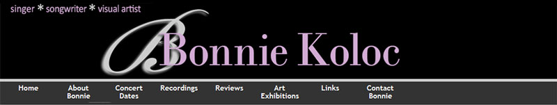 Bonnie Koloc Website
